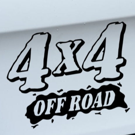 Cool '4x4 Off Road | Logo' Vinyl Car Sticker