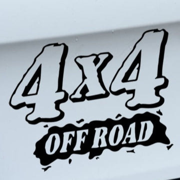 Cool '4x4 Off Road | Logo' Vinyl Car Sticker