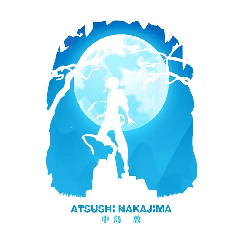 Bungo Stray Dogs 'Atsushi Nakajima | Full Moon' Vinyl Car Sticker