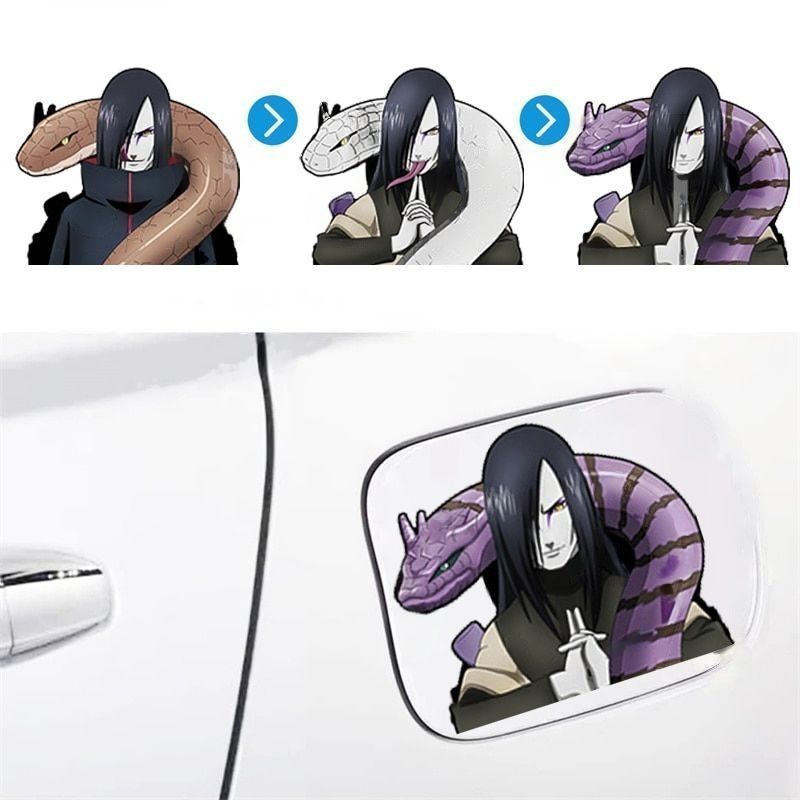 Naruto 'Orochimaru and Manda Snake' Vinyl Car 3D Motion Sticker