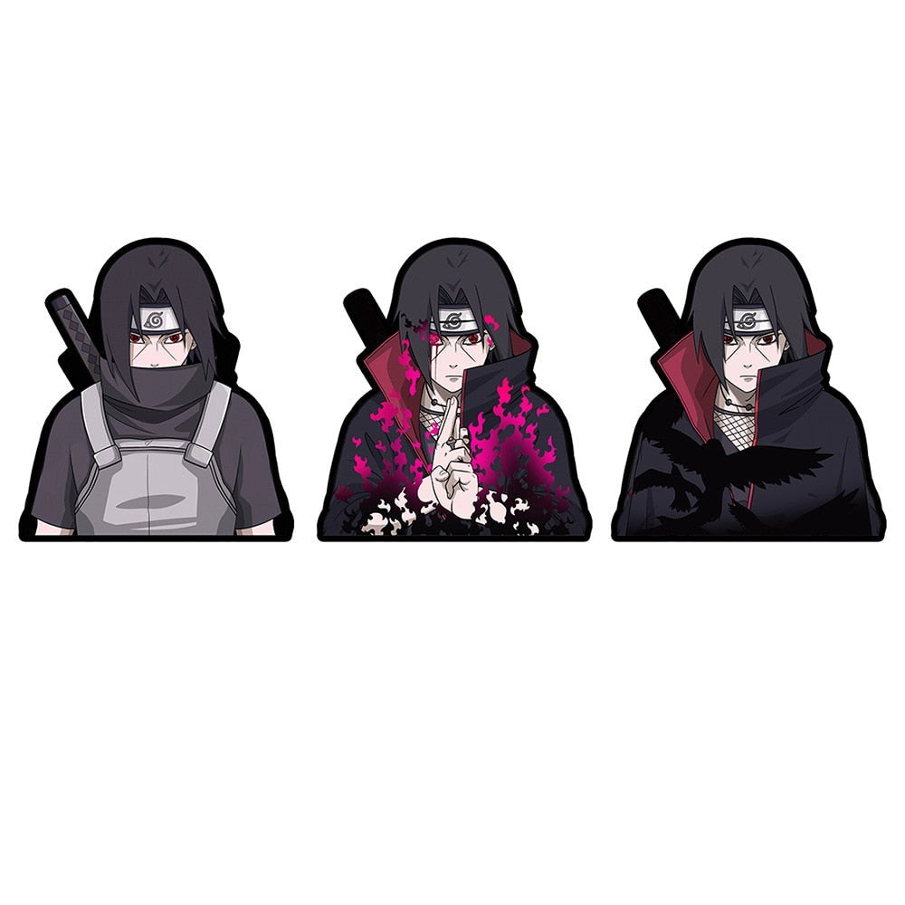 Naruto 'Itachi Uchiha | Serious | 1.0' Vinyl Car 3D Motion Sticker