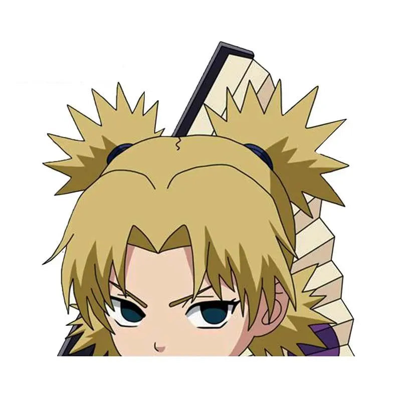 Naruto 'Temari | Side-Look' Vinyl Car Peeker Sticker