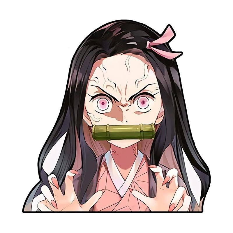 Demon Slayer 'Nezuko | Provoked' Vinyl Car Sticker