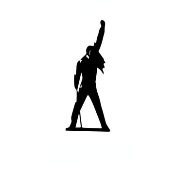 Freddie Mercury 'Silhouette Famous Pose | 2.0' Vinyl Car Sticker