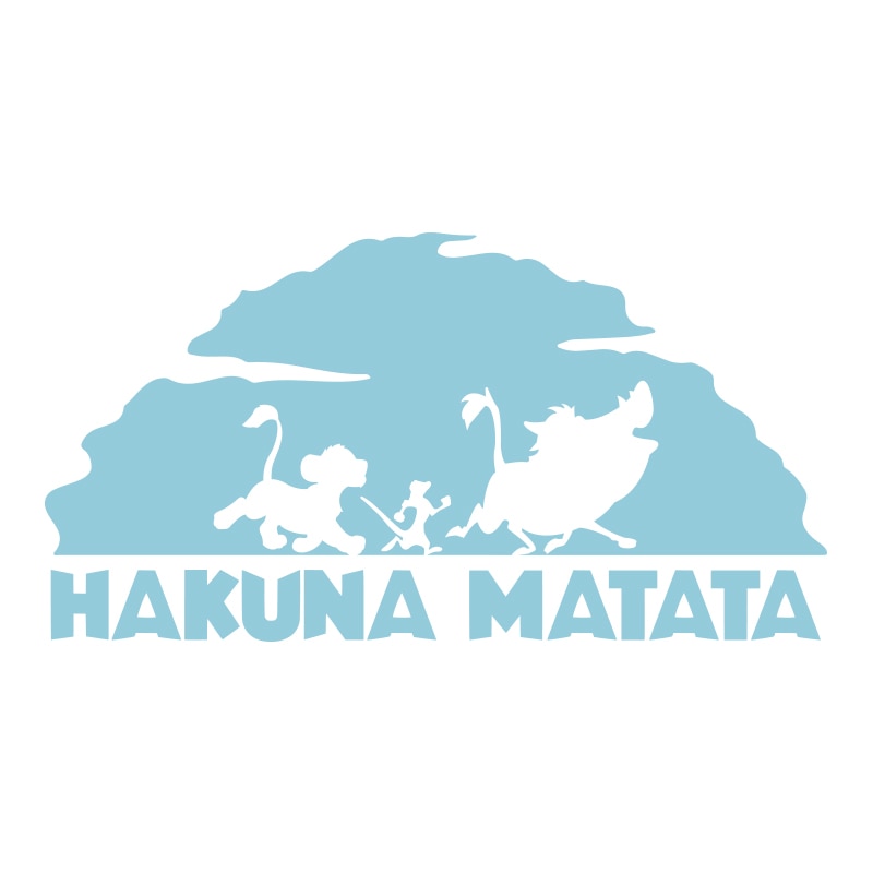 The Lion King 'Simba-Timon-Pumbaa | Hakuna Matata' Vinyl Car Sticker