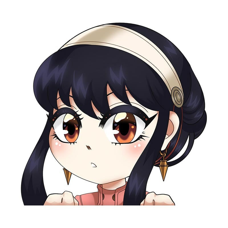 Spy x Family 'Chibi Yor Forger | Big Eyes' Vinyl Car Peeker Sticker