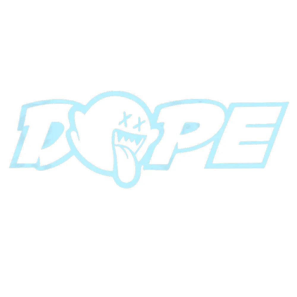 Cool 'Dope Ghost | Tongue Out' Vinyl Car Sticker