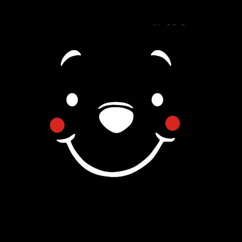 Winnie the Pooh 'Pooh | Smiley Face | 1.0' Vinyl Car Sticker