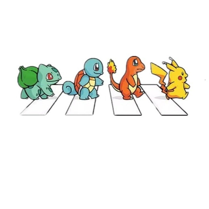 Pokemon 'Crossing The Road | Right' Vinyl Car Sticker