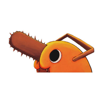Chainsaw Man 'Pochita | Surprised' Vinyl Car Peeker Sticker