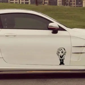 Naruto 'Sakura Haruno | Hands On Knees' Vinyl Car Sticker