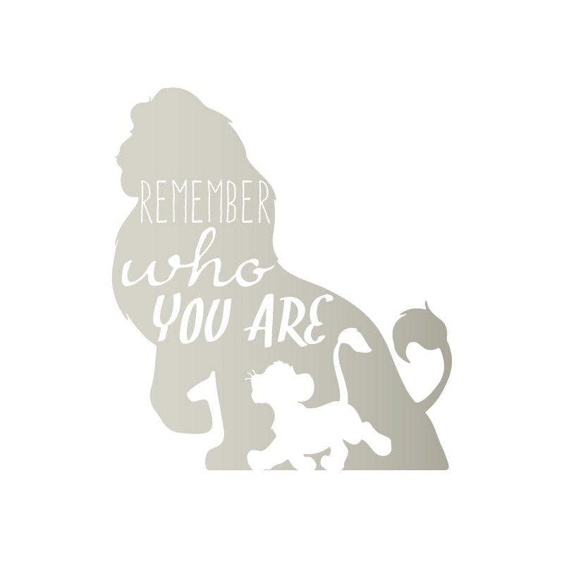 The Lion King 'Simba | Remember Who You Are' Vinyl Car Sticker
