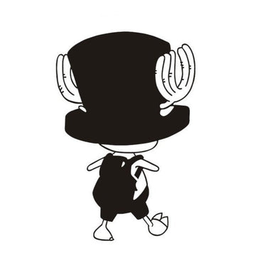 One Piece 'Tony Tony | Walking with Backpack' Vinyl Car Sticker