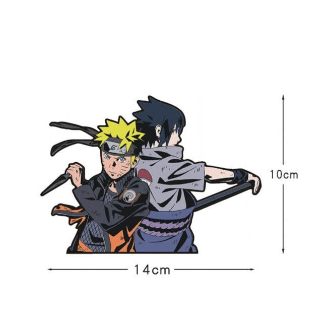 Naruto 'Naruto And Sasuke | Serious' Vinyl Car Sticker