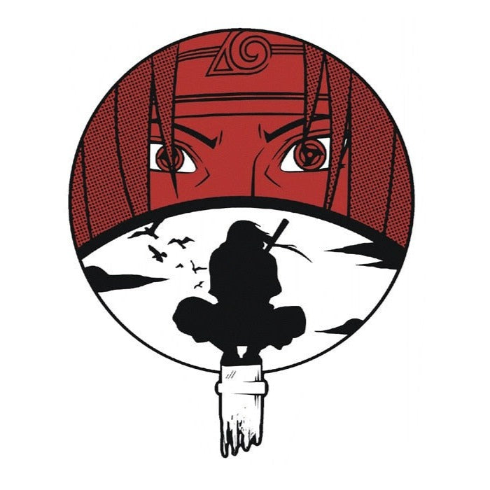 Naruto 'Uchiha Clan Logo | Itachi And Crows' Vinyl Car Sticker