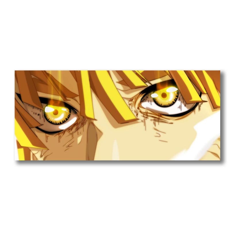 Demon Slayer 'Zenitsu Agatsuma | Angry' Vinyl Car Peeker Sticker