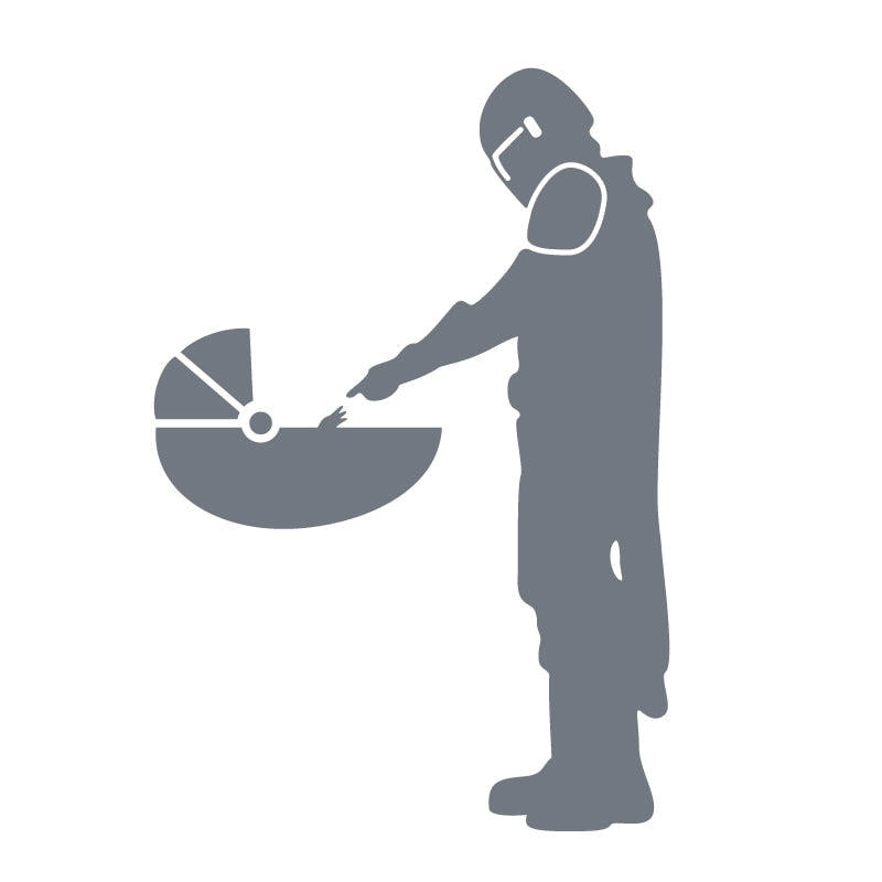 Star Wars 'Mando Meet Baby Yoda' Vinyl Car Sticker