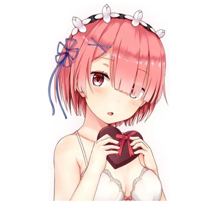 Re:Zero 'Ram | Heart Chocolate' Vinyl Car Sticker