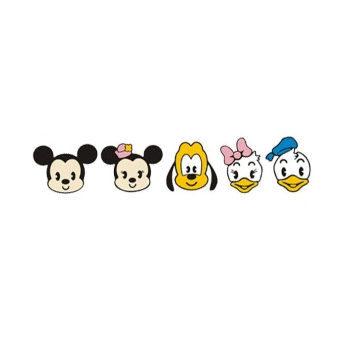 Mickey Mouse 'Pluto With Adorable Couples | Head' Vinyl Car Sticker