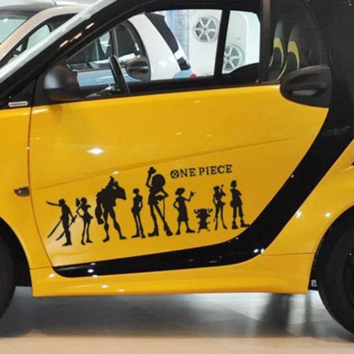 One Piece 'Casts | Posing' Vinyl Car Sticker