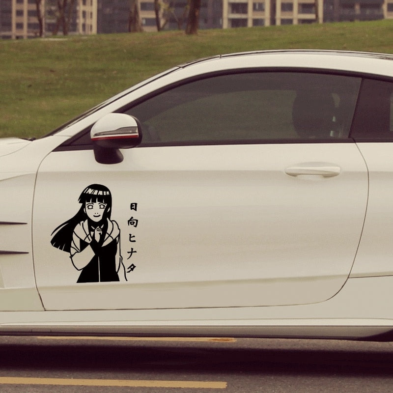 Naruto 'Hyuga Hinata | Slender Girl' Vinyl Car Sticker