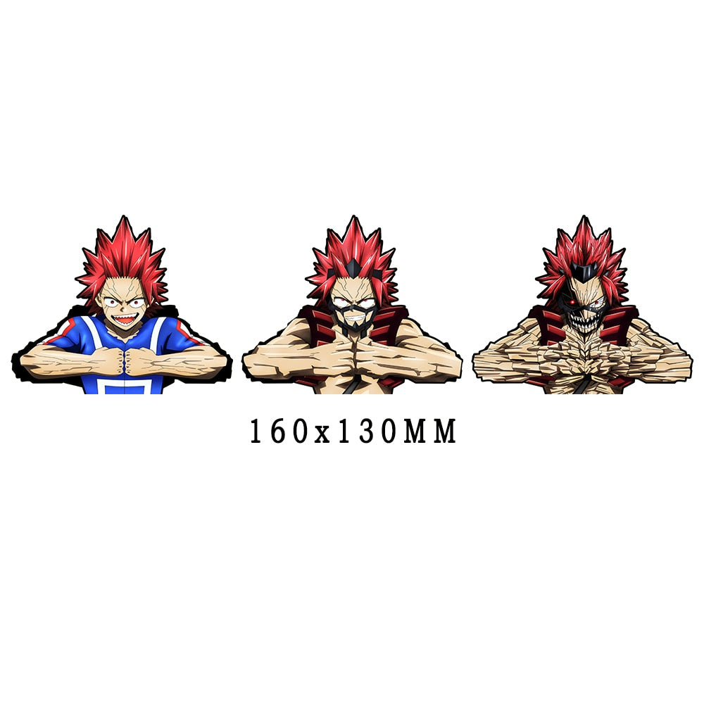 My Hero Academia 'Eijiro Kirishima | Closed Fists' Vinyl Car 3D Motion Sticker