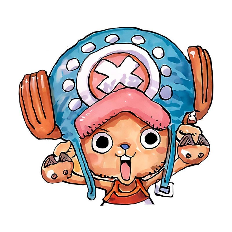 One Piece 'Tony Tony | Shouting | 2.0' Vinyl Car Peeker Sticker