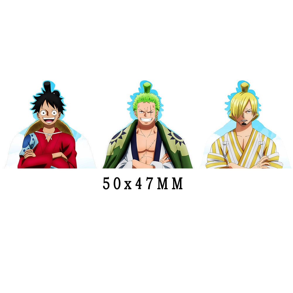 One Piece 'Luffy x Zoro x Sanji | 1.0' Vinyl Car 3D Motion Sticker