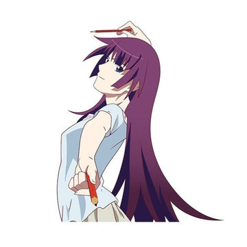 Monogatari Series 'Hitagi Senjougahara | Posing' Vinyl Car Sticker