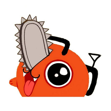 Chainsaw Man 'Pochita | Big Eye' Vinyl Car Peeker Sticker