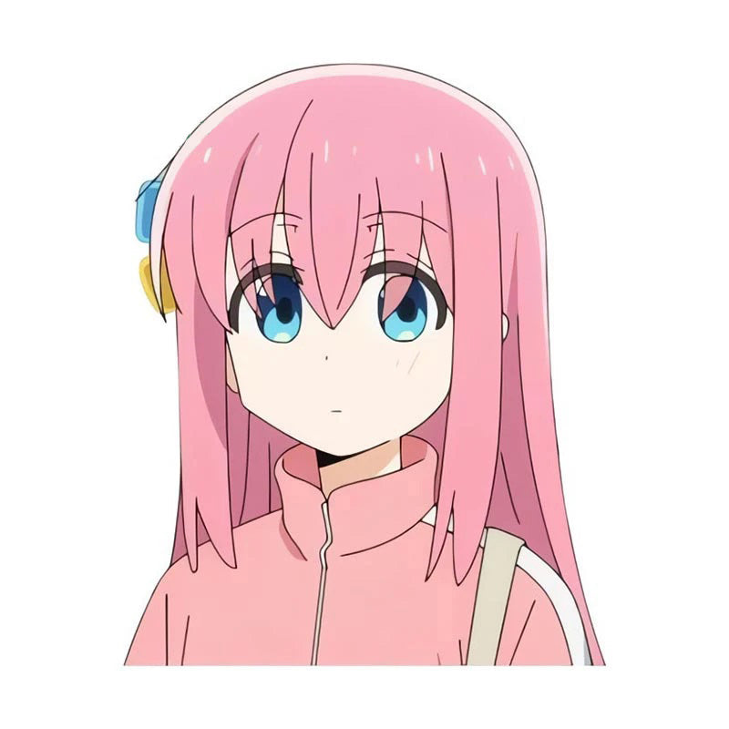 Bocchi the Rock! 'Hitori Gotoh | Staring' Vinyl Car Peeker Sticker