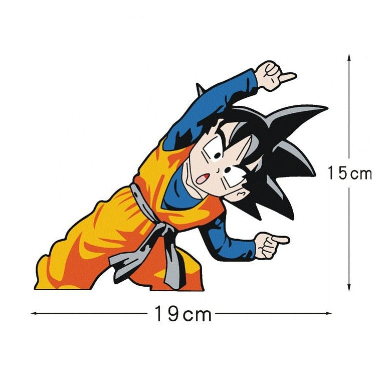 Dragon Ball Z 'Goku | Fusion Dance' Vinyl Car Sticker