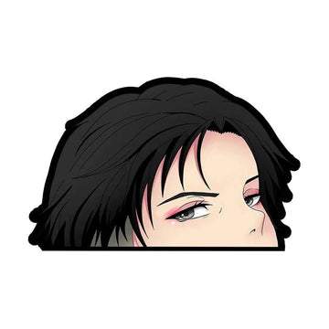 Attack on Titan 'Levi | Peeking' Vinyl Car Peeker Sticker