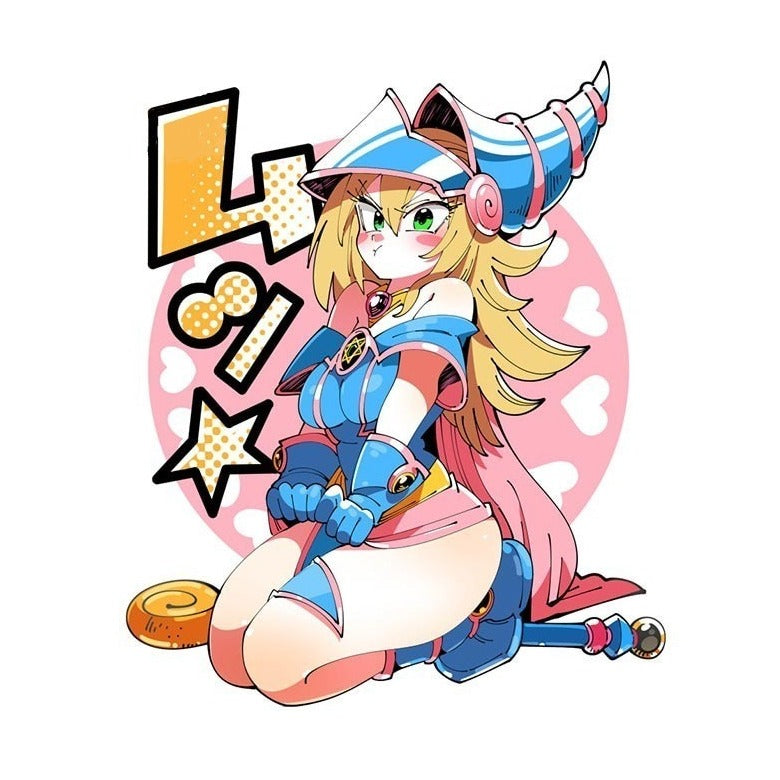 Yu-Gi-Oh! 'Black Magician Girl | Pissed' Vinyl Car Sticker
