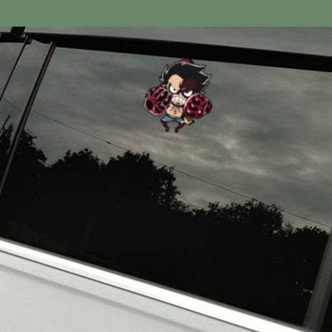 One Piece 'Hanging Luffy | Gear 4 Form' Vinyl Car Sticker