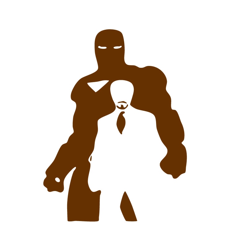 Iron Man 'Tony Stark' Vinyl Car Sticker