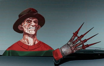A Nightmare on Elm Street 'Freddy Krueger' Vinyl Car Wiper Sticker
