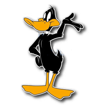 Looney Tunes 'Daffy Duck' Vinyl Car Sticker