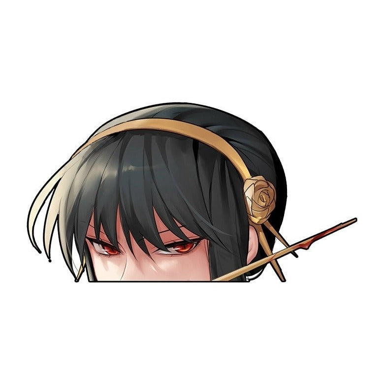 Spy x Family 'Yor Forger | Fierce' Vinyl Car Peeker Sticker