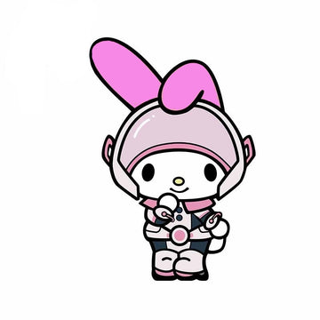 My Melody x Ochaco Uraraka Vinyl Car Sticker