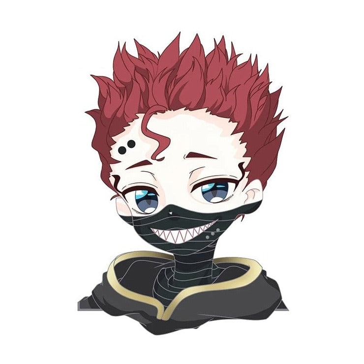 Black Clover 'Young Zora Ideale | Happy' Vinyl Car Peeker Sticker