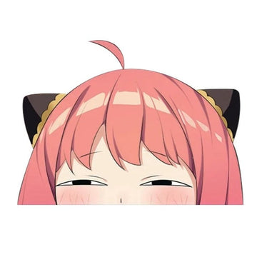 Spy × Family 'Anya Forger | Sleepy Eyes' Vinyl Car Peeker Sticker