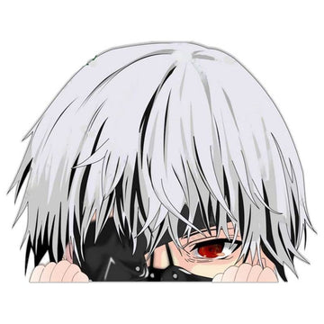 Tokyo Ghoul ' Ken Kaneki | Masked' Vinyl Car Peeker Sticker