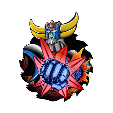 Mazinger Z 'Grendizer | Punch | 1.0' Vinyl Car Sticker