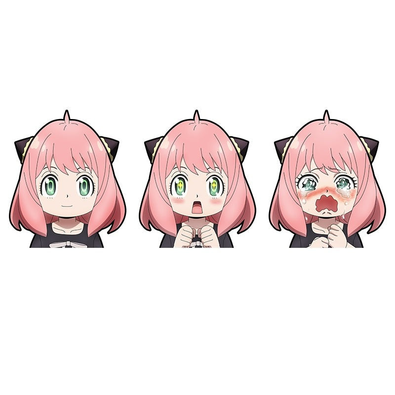 Spy x Family 'Anya Forger' Vinyl Car 3D Motion Sticker