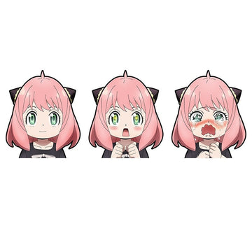 Spy x Family 'Anya Forger' Vinyl Car 3D Motion Sticker