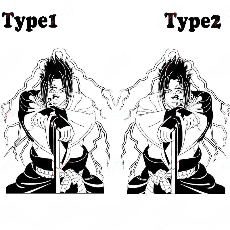 Naruto 'Sasuke Uchiha | Chidori' Vinyl Car Sticker