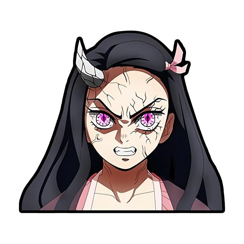 Demon Slayer 'Nezuko Kamado | One Horn' Vinyl Car Sticker