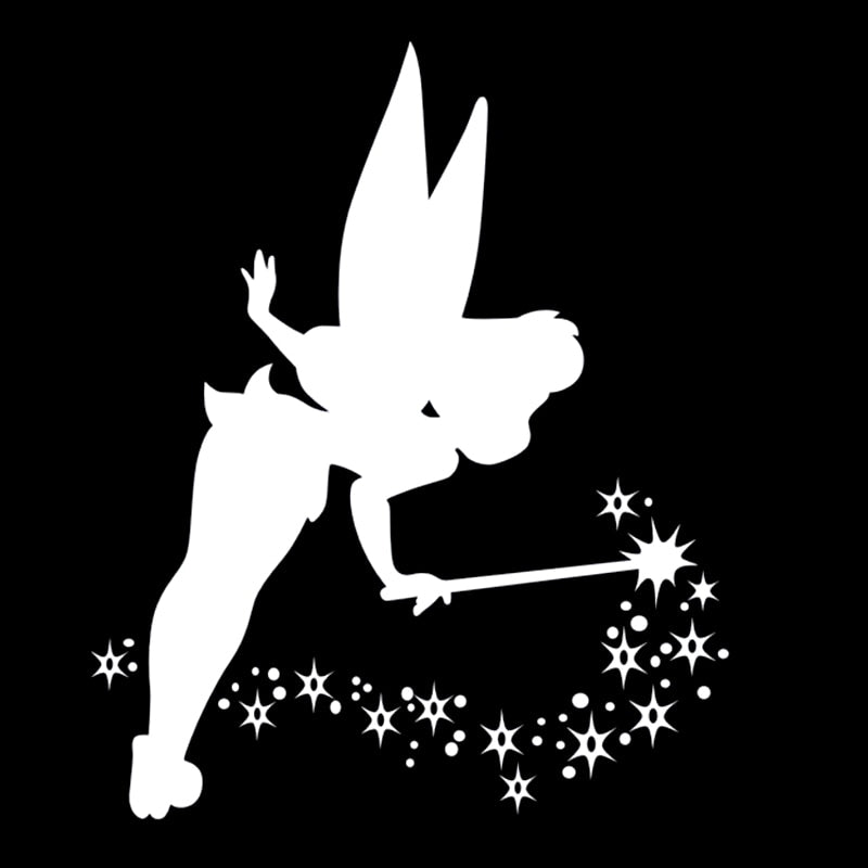 Peter Pan 'Tinkerbell | Magic Wand' Vinyl Car Sticker