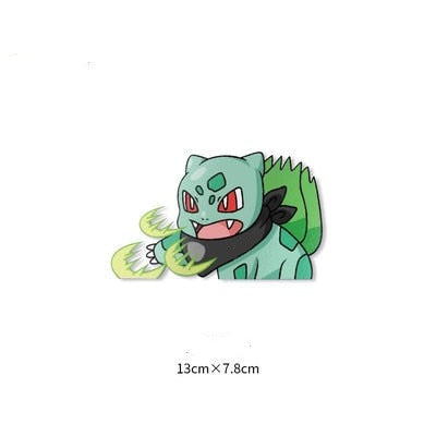 Pokemon 'Bulbasaur | Razor Leaf Attack' Vinyl Car Sticker
